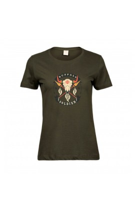 Dames - Buffalo shirt groen